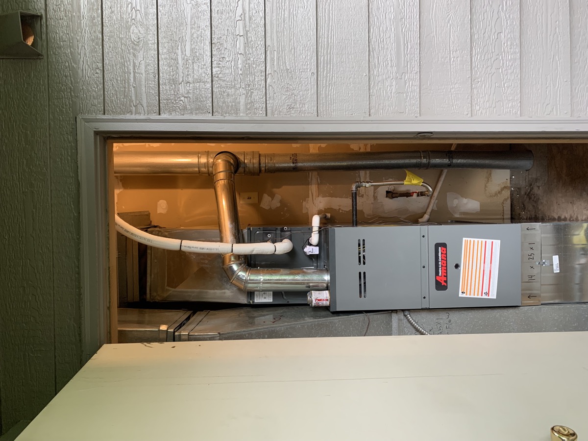 Residential heating system upgrade