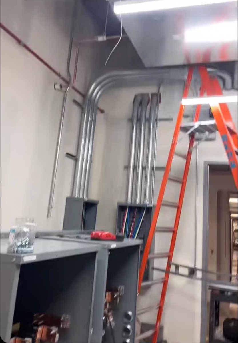 Whole home electrical rewiring project